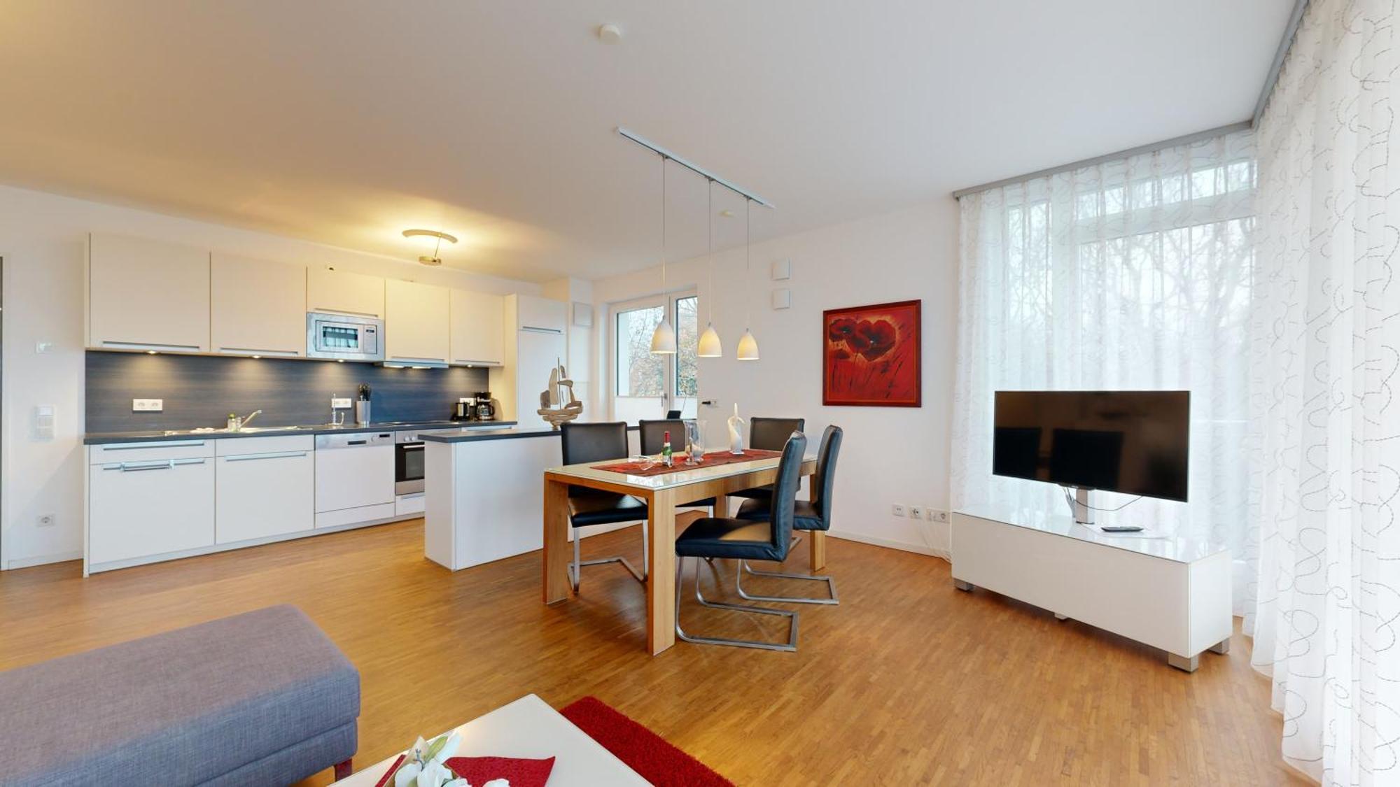Duenenresort In Binz, Strandnahe Und Moderne Fewos Mit Balkon, Teilweise Mit Meerblick, Екстериор снимка