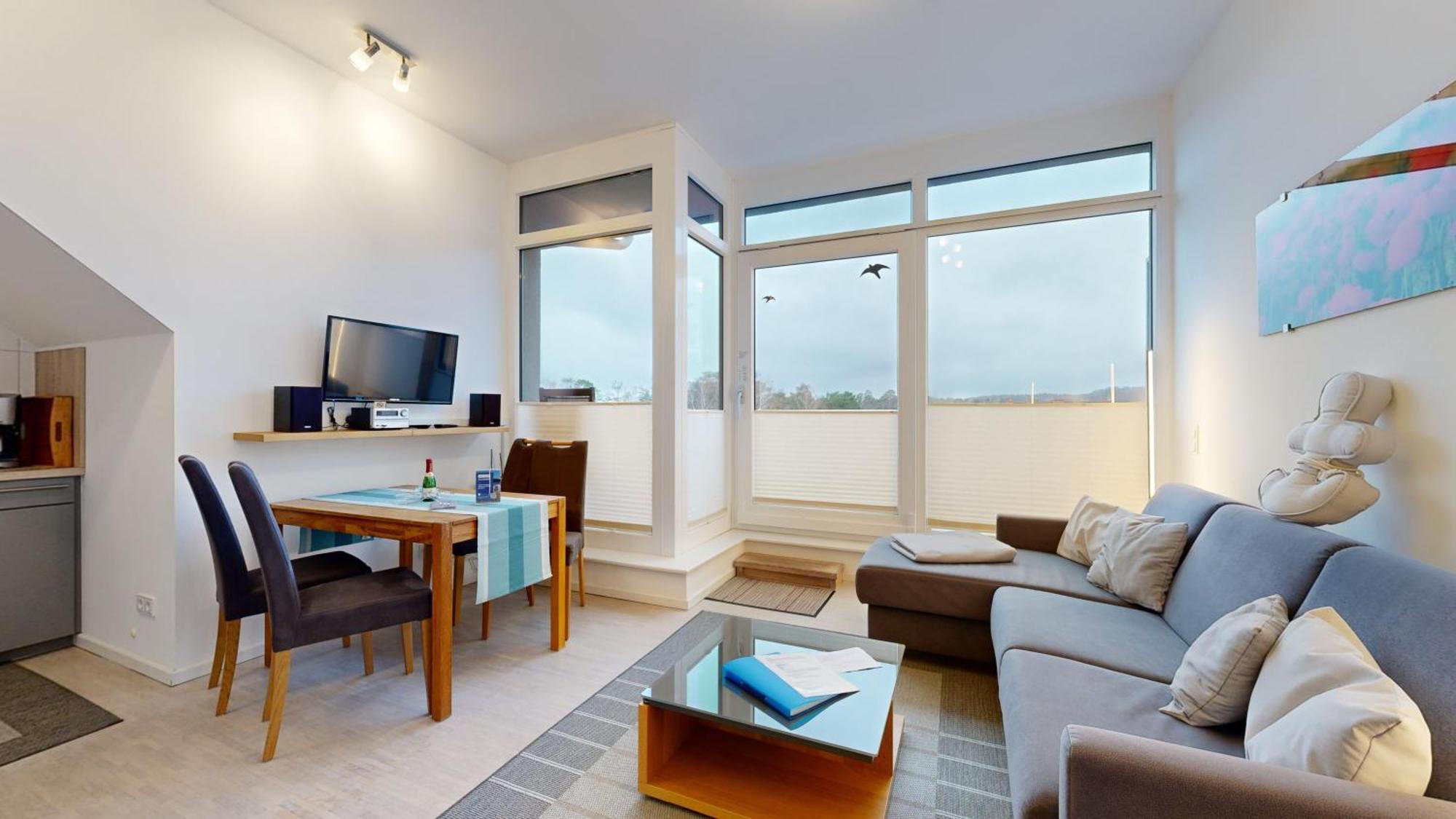 Duenenresort In Binz, Strandnahe Und Moderne Fewos Mit Balkon, Teilweise Mit Meerblick, Екстериор снимка